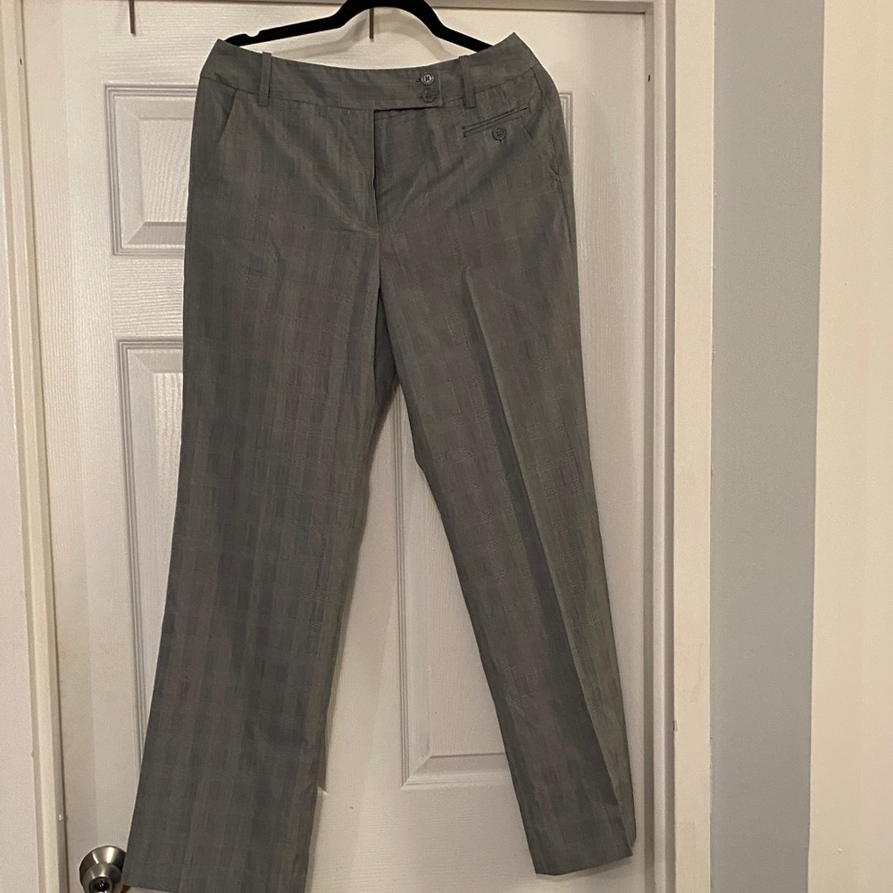Elegant Gray Women's Boot Cut Pants
